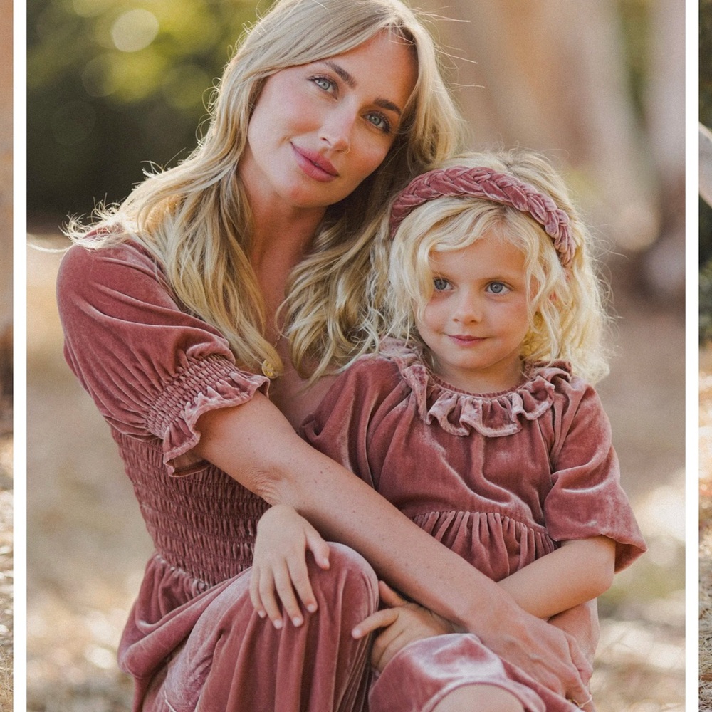 Noralee adele dress velvet smocked dress maxi - Picture 3 of 7